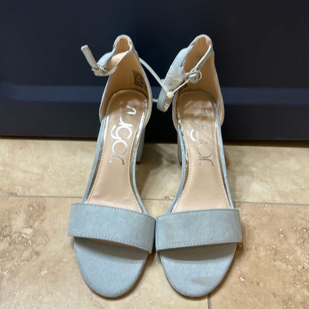 Sugar Machelene Women's High Heels Shoes 8 1/2 M Blue Micro